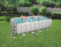 Bestway Zwembadset Power Steel rechthoekig 488x244x122 cm - thumbnail