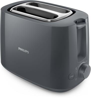 Philips Home HD2581/10 Broodrooster Grijs