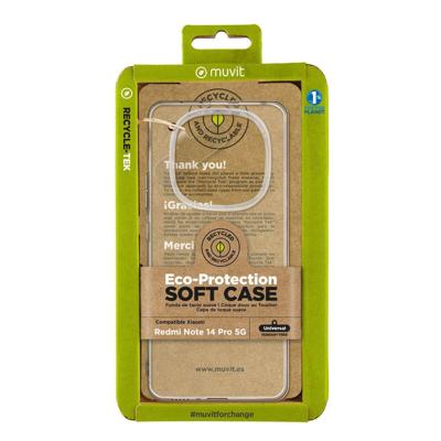 Telefoonhoes Muvit Xiaomi Redmi Note 14 Pro 5G Transparant