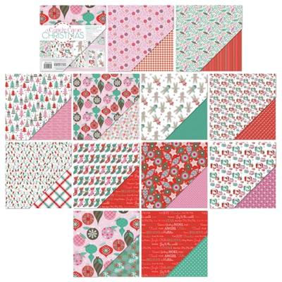 Tonic Studios • a candy cane christmas art pad 20,3x20,3cm