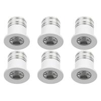Velvalux LED Veranda Spots 6-Pack - 3W Dimbaar Warm Wit Ø31mm - thumbnail