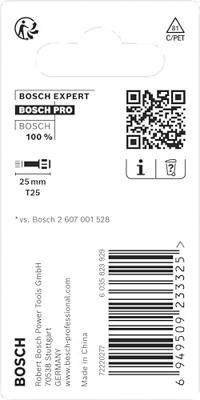 Bosch Accessories Bosch Power Tools 2608522475 T-bit 2-delig T-profiel