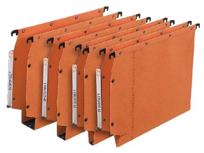 Hangmap Elba AVZ Mark5 A4 U-bodem 50mm oranje | 25 stuks