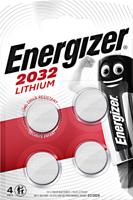 Energizer CR2032 4 stuks 3V Eco speciale batterij - thumbnail