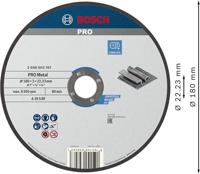 Bosch Accessoires Doorslijpschijf recht Standard for Metal A 30 S BF, 180 mm, 22,23 mm, 3,0 mm 1 stuks - 2608603167 - thumbnail