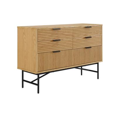 Ladekast Ruben Eiken 120x40x80cm Ladekast Ruben Eiken 120x40x80cm