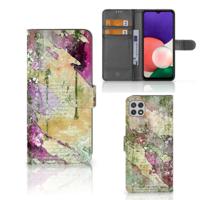 Hoesje Samsung Galaxy A22 5G Letter Painting - thumbnail