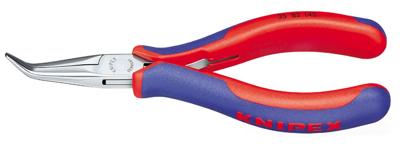 Knipex Elektronica-grijptang | Doorgestoken scharnier | Meer-componentengrepen | Lengte 145 mm - 35 82 145 SB