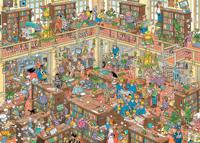 Jumbo Jan van Haasteren puzzel De bibliotheek (2002) - 500 stukjes - thumbnail