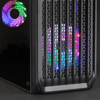 ATX Semi-toren BehuizingMars Gaming MCS2 Zwart - thumbnail