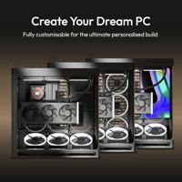 HAVN HAVN HS 420 VGPU PC-Gehäuse, Midi-Tower, E-ATX, Tempered Glass, PCIe 5.0 Riser Midi-tower Behuizing, Gaming-behuizing, PC-behuizing Zwart - thumbnail