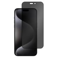 Just in Case Privacy Tempered Glass voor Apple iPhone 15 Pro Max Smartphone screenprotector - thumbnail