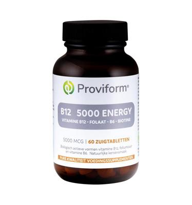Proviform Vitamine B12 5000 mcg Energy Zuigtabletten