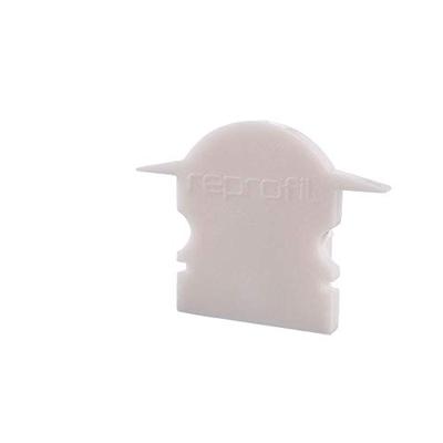 Deko Light 980060 Endkappe L-ET-02-10 Set 2 Stk, Weiß Profieleindkap Kunststof (l x b x h) 25 x 6 x 19 mm 1 stuk(s)