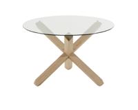 Kave Home Ronde Eettafel 'Lotus' Ø120cm, Glas - thumbnail