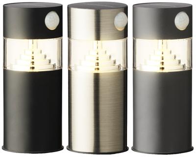 LED solar verl.sensor 3ass i Decoris - Decoris