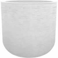 EDA PLASTIQUE - Ronde pot 40 cm Graphit'Up - 32,5 L - Gekalkt wit - thumbnail