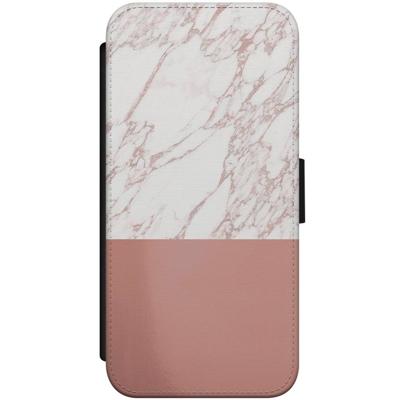 iPhone 8 / 7 flipcase - Marmer rosegoud twist iPhone 8 / 7 flipcase - Marmer rosegoud twist