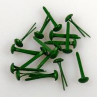 Nellie's Choice • floral brads 3mm (40stuks/pkg) christmas green 3415u - thumbnail