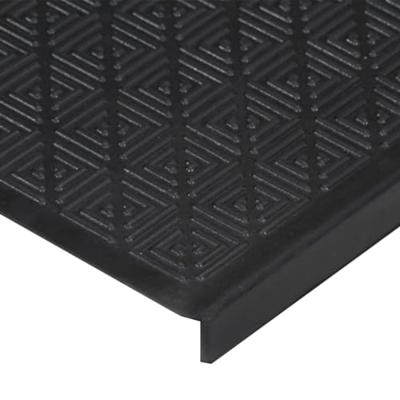 VidaXL Trapmatten 5 st 25x75 cm rubber VidaXL Trapmatten 5 st 25x75 cm rubber
