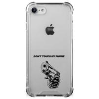 iPhone SE 2022/2020 | iPhone 8/7 Anti Shock Case Gun Don't Touch My Phone - thumbnail