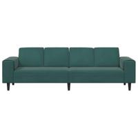 Bankstel Donkergroen Fluweel - thumbnail