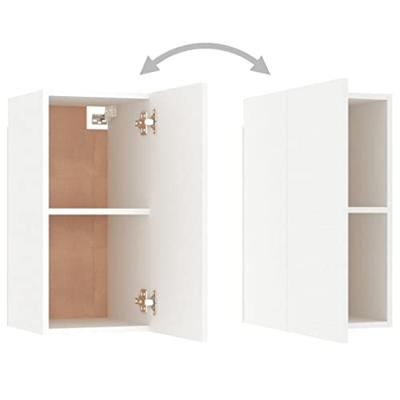 Tv-meubelen 2 st 30,5x30x60 cm bewerkt hout wit