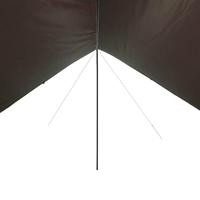 VidaXL Kampeerluifel waterdicht 462x306x211 cm bruin - thumbnail