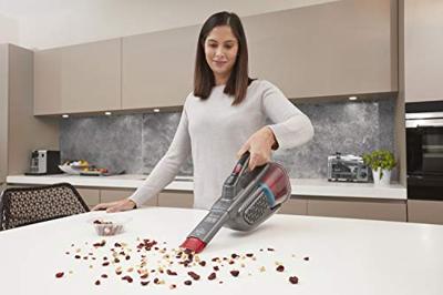 Black & Decker BHHV315J-QW handstofzuiger Zwart, Rood Zakloos - thumbnail