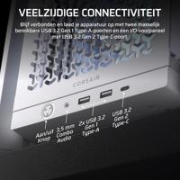 Corsair FRAME 4000D RS ARGB Midi Tower Wit - thumbnail