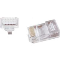 Modulaire UTP RJ45 stekker met doorsteekmontage, 10 stuks per zakje - thumbnail
