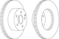 Remschijf DDF1668 - thumbnail