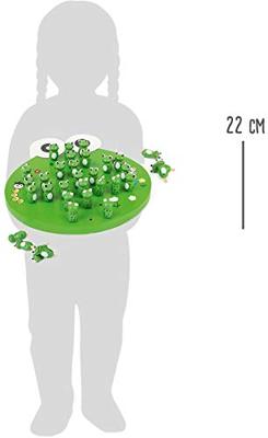 Small Foot houten spel solitaire kikker Small Foot houten spel solitaire kikker