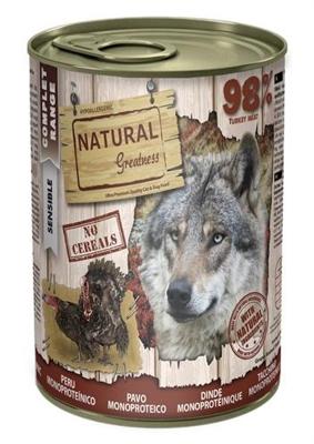 NATURAL GREATNESS MONOPROTEIC TURKEY RECIPE 400 GR NATURAL GREATNESS MONOPROTEIC TURKEY RECIPE 400 GR