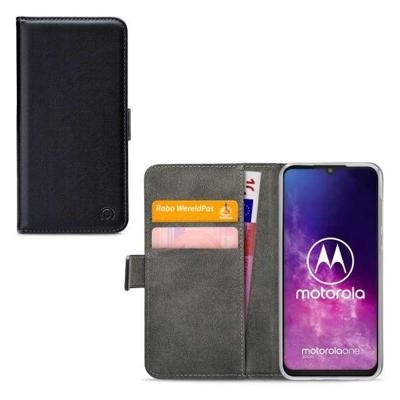 Mobilize Classic Gelly Wallet Book Case Motorola Moto One Zoom Black