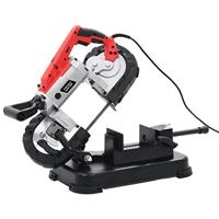 Lintzaagmachine met basis en draagkoffer staal - thumbnail