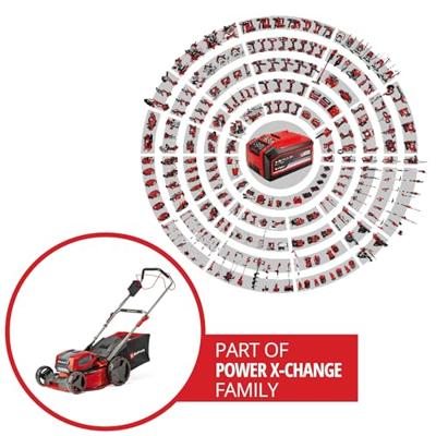 Einhell Professional GP-CM 36/47 S Li BL (4x4,0Ah) Accu-grasmaaier Accu Instelbare trekstang, Incl. accu, Incl. oplader, Mulchfunctie, Instelbare maaihoogte