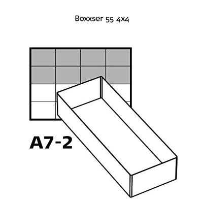 Raaco Indelingsset | 2-delig transp. | B.79xD.219xH.47mm (enkel inzetstuk) | v.nr.871325-871332,871545-871552 e.a. | 12 stuks - 136488 136488 - thumbnail