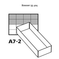 raaco Assortimentskoffer-inzet (l x b x h) 220 x 160 x 47 mm Aantal vakken: 2 Inhoud 1 stuk(s) - thumbnail