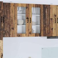 Keukenkast Kalmar 2 pcs Oudhout 40 x 31 x 80 cm Bewerkt hout - thumbnail