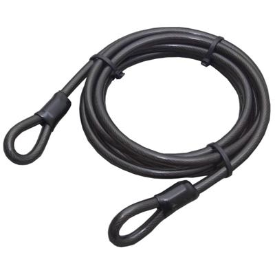 Python Kabel Voor Hangslot 2,5 Meter Staal 10 X 250 Mm Zwart Python Kabel Voor Hangslot 2,5 Meter Staal 10 X 250 Mm Zwart