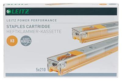 Leitz Power Performance K8 cartridge, 8mm pootlengte, 210 nietjes per cartridge - thumbnail