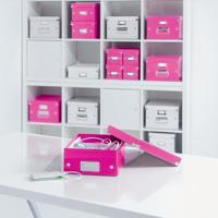 Leitz DVD-hoes 22 DVDs Gelamineerd karton Wit 1 stuk(s) (b x h x d) 190 x 135 x 320 mm 6042-00-01 - thumbnail