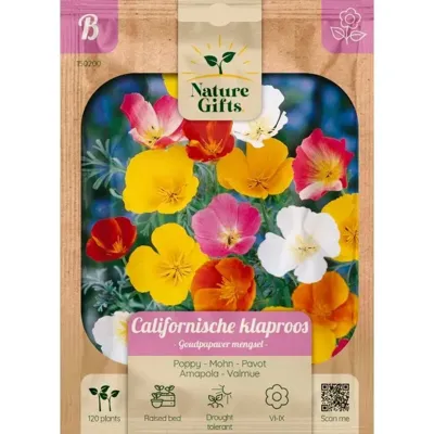Californische klaproos goudpapaver mengsel 120st