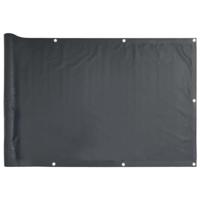 Balkonscherm 120x400 cm oxford stof antraciet - thumbnail
