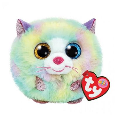 Ty Beanie Ty teeny puffies heather cat, 10cm Ty Beanie Ty teeny puffies heather cat, 10cm