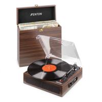 Fenton RP170D platenspeler met Bluetooth en bijpassende platenkoffer - - thumbnail