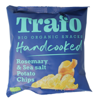 Trafo Chips handcooked rozemarijn himalaya zout bio 40 Gram - thumbnail