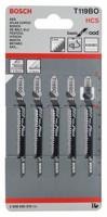 Bosch Accessories 2608630310 Decoupeerzaagblad T 119 BO Basic for Wood, verpakking van 5 stuks 5 stuk(s) - thumbnail