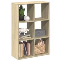 Kamerscherm / boekenkast 69,5x29x103,5 cm hout sonoma eiken - thumbnail
